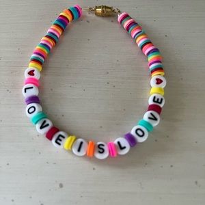 🌈Pride bracelet “Love is Love”